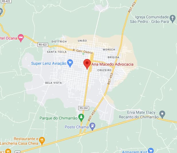 Localização Ana Macedo Advocacia